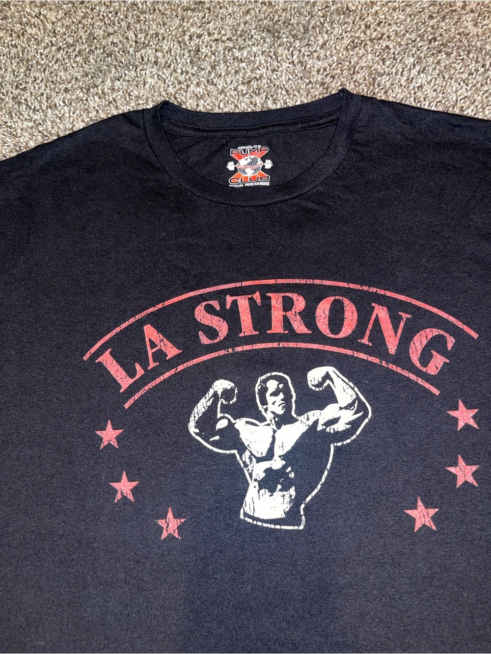 LA Strong Graphic Short Sleeve Tee - Black